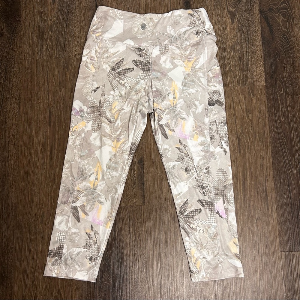 Cali Active Leggings Pants Medium Active Activewear Cropped Athleisure‎ Work Out